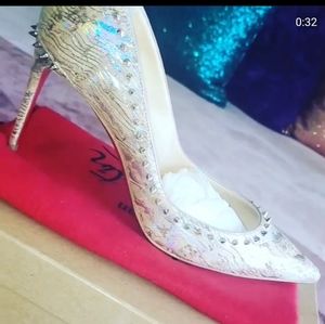 louis vuitton red bottom heels price